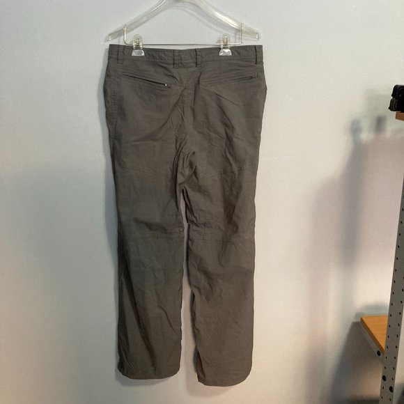 MEC Men's Gray Brown Nylon Pants Hiking Outdoors Size 36x32 - Picture 3 of 5